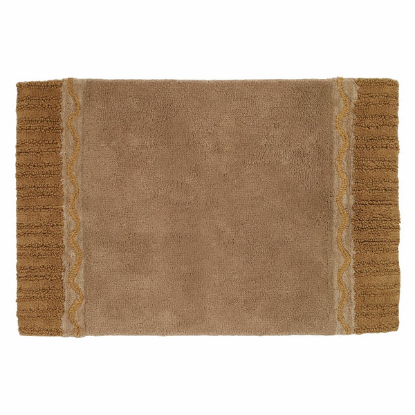 Avanti Linens Braided Medallion Bath Rug, Rattan Gold