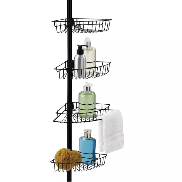 Popular Bath Soho Shower Caddy, 4 Tier Corner Bath Organizer