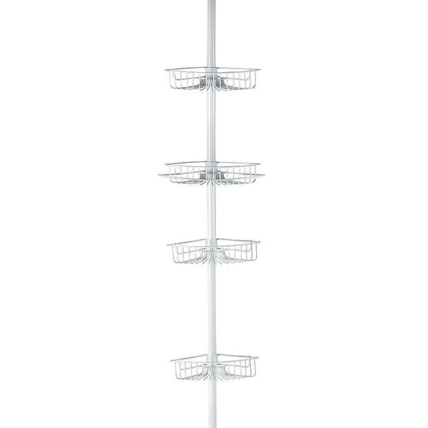 Popular Bath Soho Shower Caddy, 4 Tier Corner Bath Organizer