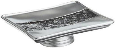 Popular Bath Sinatra Basket, Tissue, Cup, Soap Dish, Toothbrush Lotion, Silver