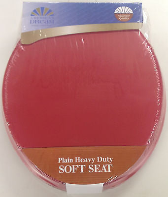 SOFT PADDED TOILET SEAT STANDARD SIZE ROUND