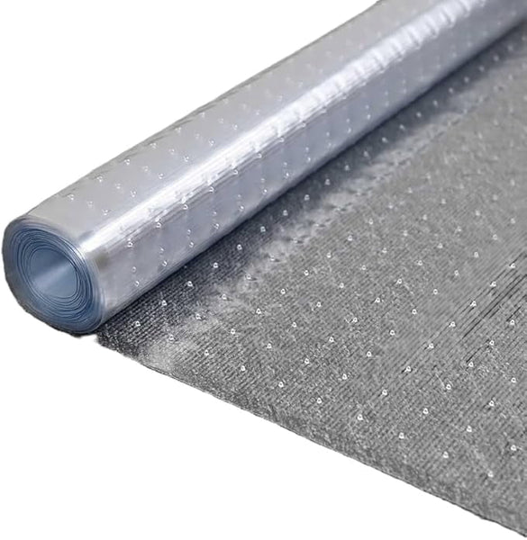 Clear Vinyl Floor Runner, Carpet Protector, 24" x 69"