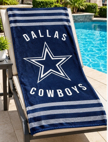 NFL Dallas Cowboys Beach Towel Officially Licensed