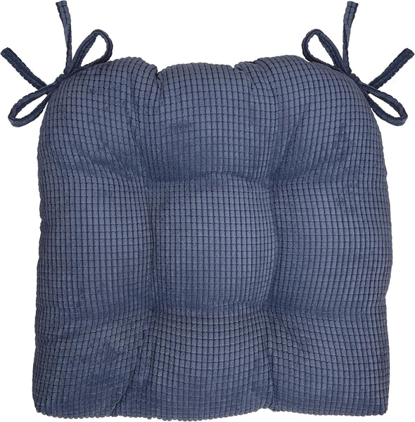 ACHIM Jackson Tufted Chair Pads 16 x 15 Inch - Set of 2