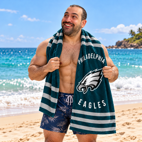 The Northwest Company NFL Philadelphia Eagles Beach Towel, 30" x 60"