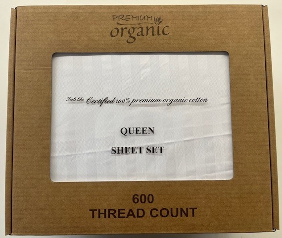 Golden Textile 600 thread count sheet set - product photo 12