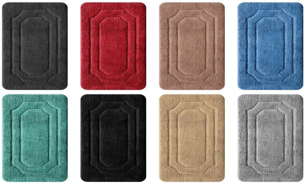 Cloudwalk plush bath rug