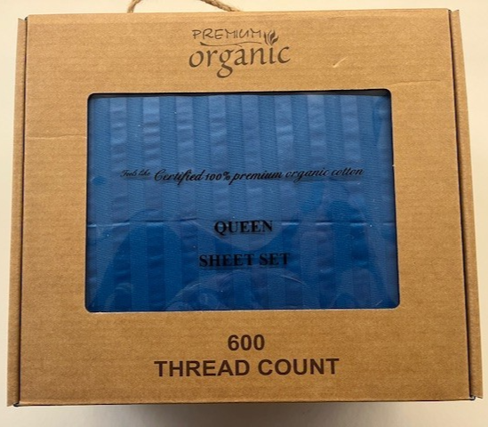 Golden Textile 600 thread count sheet set - product photo 2