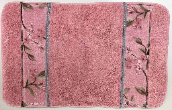Melrose Pink Bath Rug