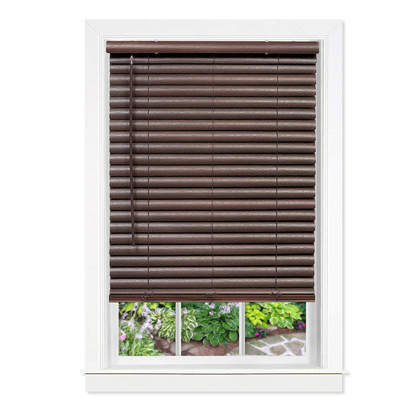 Achim GII Luna cordless vinyl blinds - Mahogany - photo 2