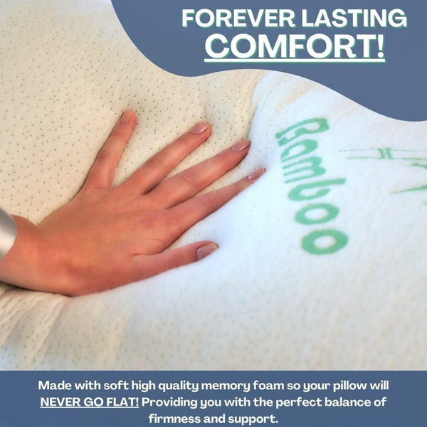 Golden Textile shredded memory foam pillows, set of 2 - photo 3