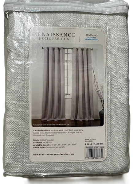 Gramercy Textured Grommet Top Curtain Panels - Set of 2