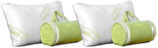 Golden Textile shredded memory foam pillows, set of 2 - photo 1