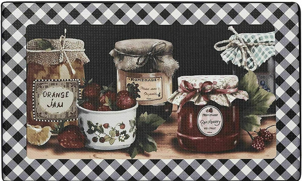 Achim Mason Jars anti-fatigue kitchen mat 18 x 30 inches