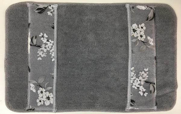 Melrose Gray Bath Rug