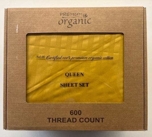 Golden Textile 600 thread count sheet set - product photo 25