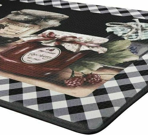 Achim Mason Jars anti-fatigue kitchen mat 18 x 30 inches